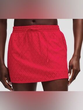 Lululemon Textured Mesh Tennis Skirt